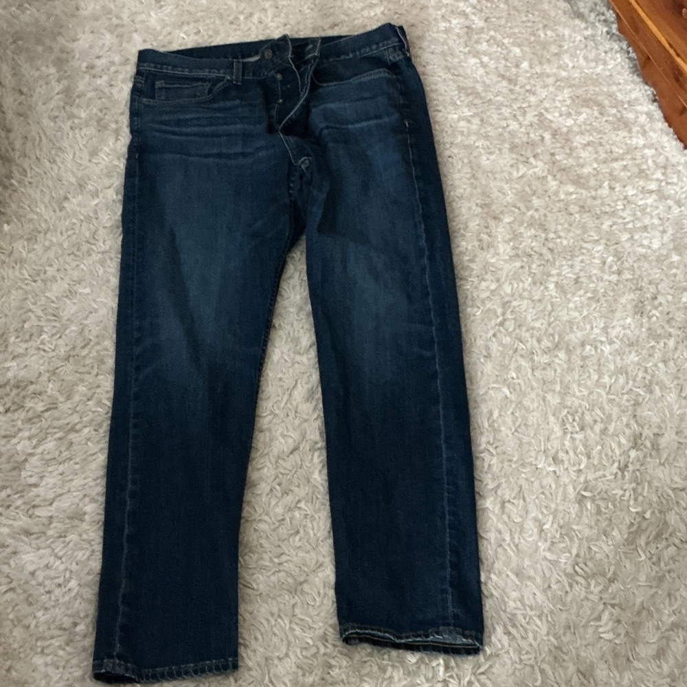 Rag & Bone Dark Indigo Straight Jeans